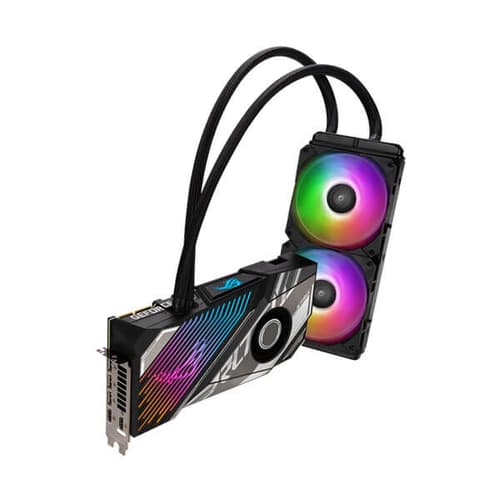 Asus ROG Strix LC RTX 3090 TI OC 24GB Gaming Graphics Card with 240mm ARGB AIO Cooler